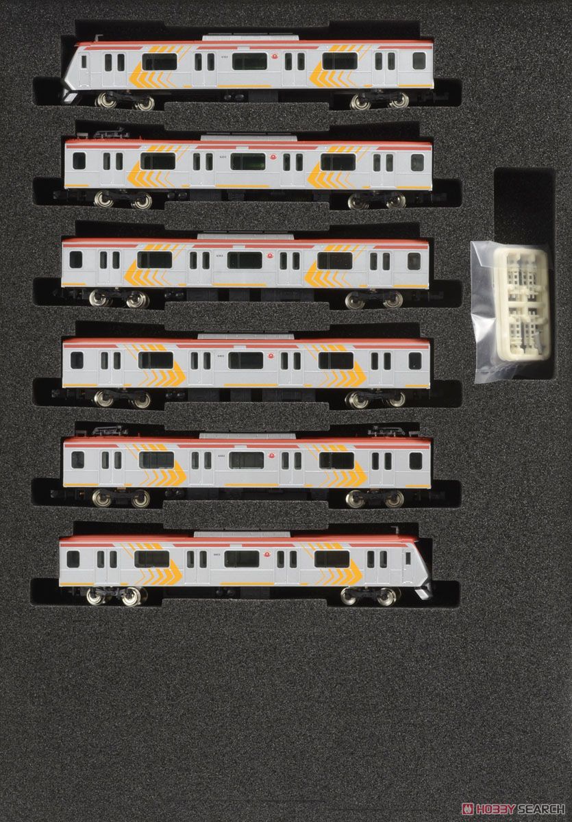 東急 6000系 6輛編成セット (動力付き) (6両セット) (塗装済み完成品) (鉄道模型) 商品画像1