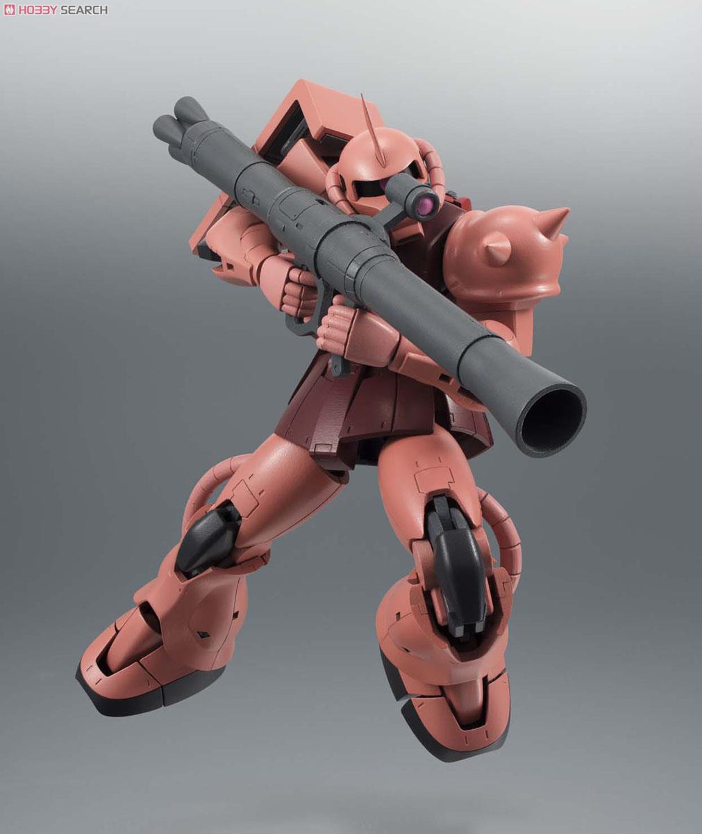 BANDAI - ROBOT魂 ＜SIDE MS＞ MS-06S シャア専用ザク ROBOT魂 ＜ SIDE MS ＞ MS-06S シャア専用ザク ver. A.N.I.M.E.