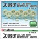 Cougar U.S. 6x6 Jerrv Wheel Set Sagged (for Panda Kit) (Plastic model) パッケージ1 Thumbnail