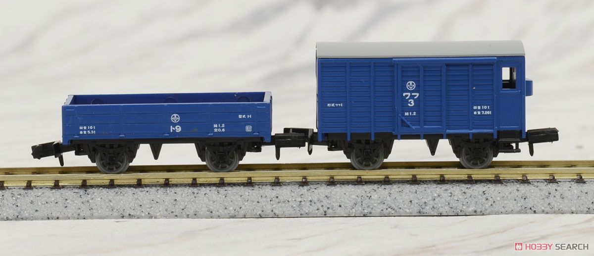 The Railway Collection Convex Electric Locomotive and Freight Car Set B (ED102/TO9/WAFU9) (Model Train) Item picture7