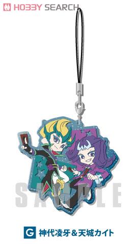 遊☆戯☆王シリーズ ペアクリアラバーストラップ 8個セット