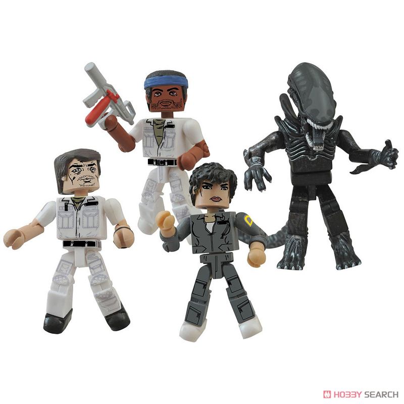 Aliens MiniMates フィギュアセット Alien Minimates Figure (Set of 4) (Completed) - HobbySearch