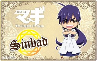 Magi: The Labyrinth of Magic Plate Badge Sinbad (Anime Toy) - HobbySearch  Anime Goods Store