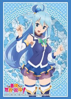 Kono Subarashii Sekai ni Shukufuku o Konosuba Aqua Card Game Character Sleeves Collection HG Vol.1283 High Grade Anime Girl Art Axis Order Water Goddess Priest