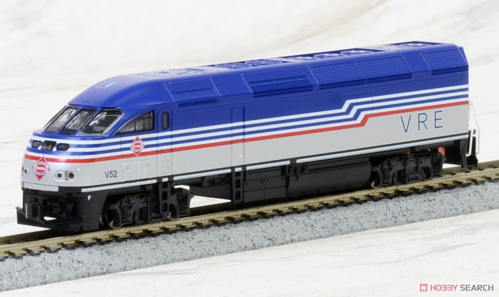 MPI MP36PH #V52 Virginia Railway Express (Blue/Silver) (Model Train ...