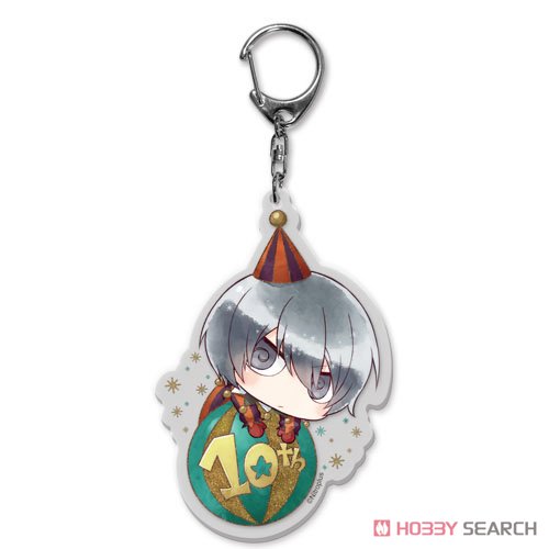 クッキーランキングダム 霊魂石キーホルダーフルセット Vol1&2(収納付き) Nitro+CHiRAL 10th Anniversary キングキーホルダーC 蓉司