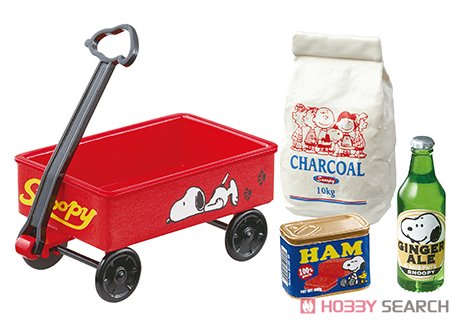 Snoopy Let`s Go Happy Camp! (Set of 8) (Anime Toy