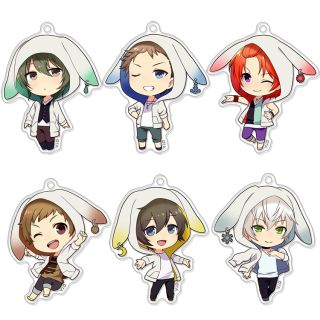 きゃらふぉるむ ツキウタ The Animation アクリルキーホルダーコレクション うさぎパーカーver Procellarum 6個セット キャラクターグッズ ホビーサーチ キャラクターグッズ