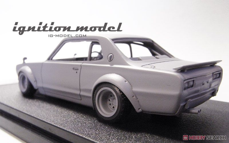 LB-WORKS Hakosuka 2Door Light Blue ミニカー｜ホビーサーチ