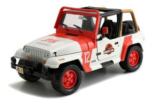 1:43 JADA Jurassic World Jeep Wrangler Diecast Car Model Toy 