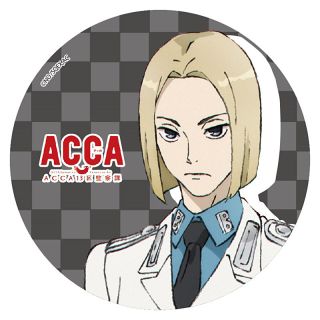 Acca 13 Ku Kansatsu Ka Big Can Badge Rail Anime Toy Hobbysearch Anime Goods Store