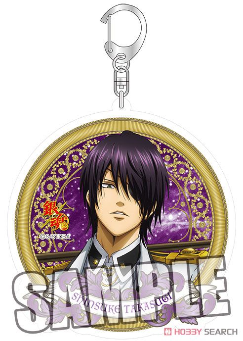 銀魂　高杉晋助　缶バッジ　銀河侍伝説Ver. 高杉晋助 缶バッジ ノワールVer. [銀魂] | キャラクター公式