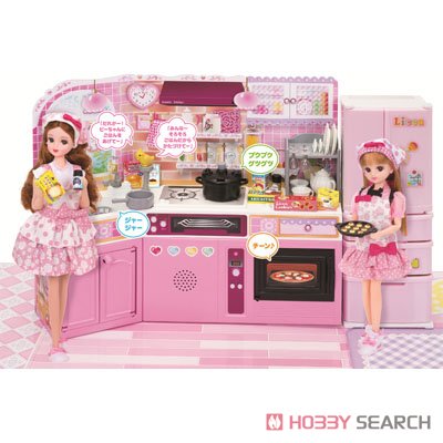 Licca Microwave & kitchen (Licca-chan) - HobbySearch Toy Store