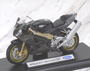 アプリリア RSV 1000R FACTORY (Black) (ミニカー)