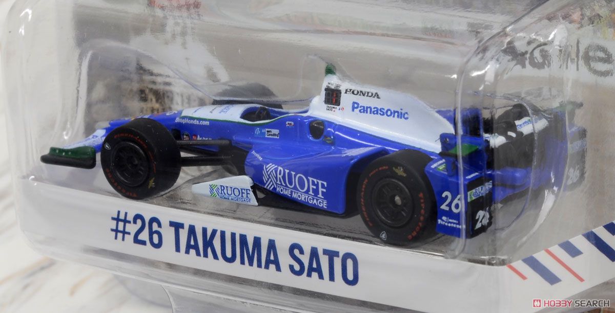 絶版1/43 2013年佐藤琢磨インディカー優勝モデル 快挙～ｸﾞﾘｰﾝﾗｲﾄ 1/43 2017 ｲﾝﾃﾞｨ500優勝車 佐藤琢磨 | いたちん