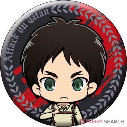 進撃の巨人 キャラバッジコレクション 12個セット キャラクターグッズ