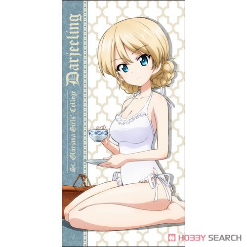 Girls und Panzer der Film Darjeeling (White Swimsuit 120cm