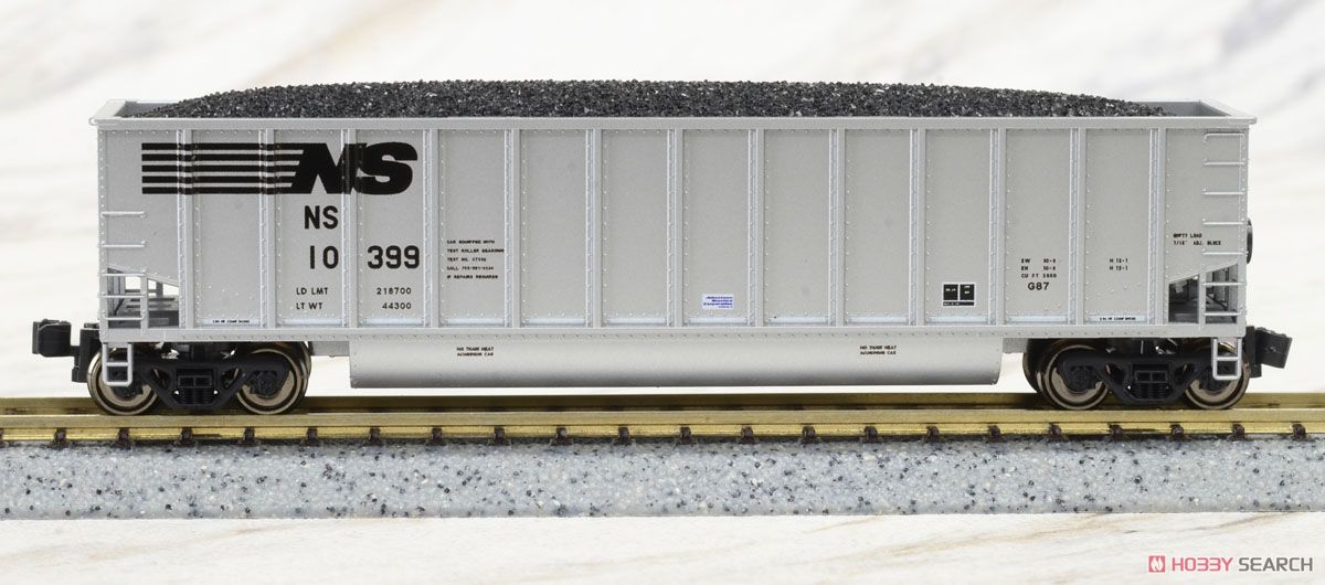 Bethgon Coalporter NS 8 Car Set (ベスゴン・コールポーター ノーフォークサザン鉄道) (8両セット) ★外国形モデル (鉄道模型) 商品画像6