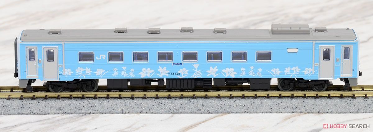 鉄コレ キハ54 500番台 流氷物語号 2両セット N) 鉄道コレクション キハ54 500番代「流氷物語号」 | トミー