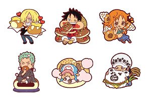 ラバーマスコット もぐもぐ One Piece サンジのキッチン ブランチ 6個セット キャラクターグッズ ホビーサーチ キャラクターグッズ