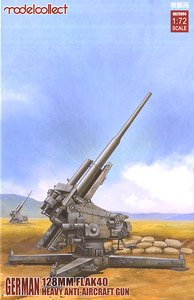 German 128mm Flak 40 Heavy Anti-aircraft Gun (Plastic model)