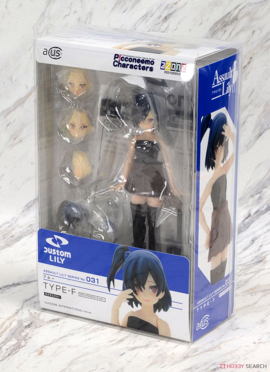 1/12 アサルトリリィシリーズ 031 カスタムリリィ TYPE-F リリィバトルドレスver. ブルー 完成品ドール dwos6rj AZONE INTERNATIONAL::キャラクタードール::商品詳細