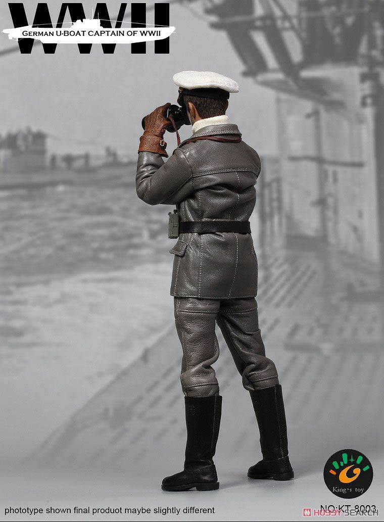 キングストイ 1/6 WWII ジャーマン Uボート キャプテン (ドール) 商品画像11