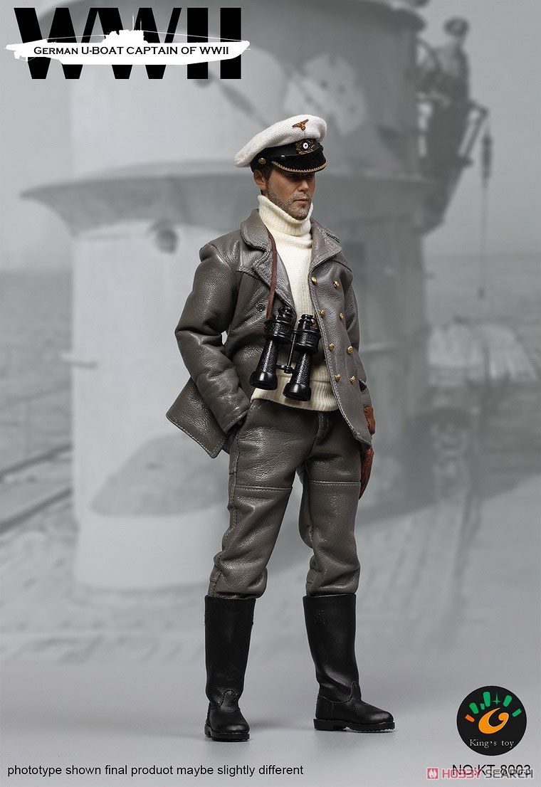 キングストイ 1/6 WWII ジャーマン Uボート キャプテン (ドール) 商品画像12
