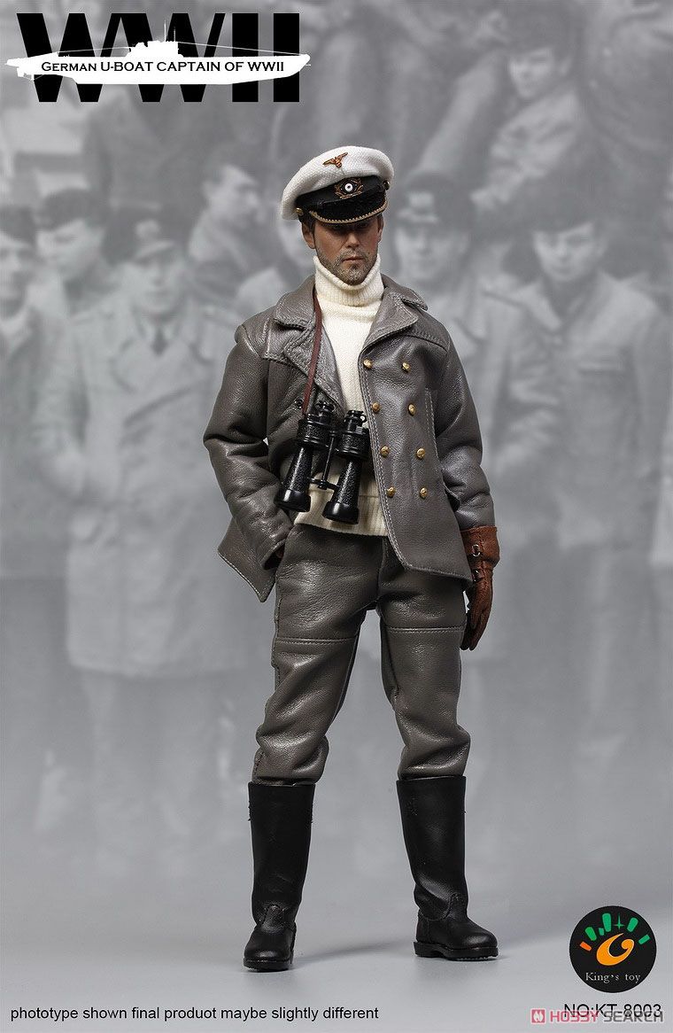 キングストイ 1/6 WWII ジャーマン Uボート キャプテン (ドール) 商品画像13