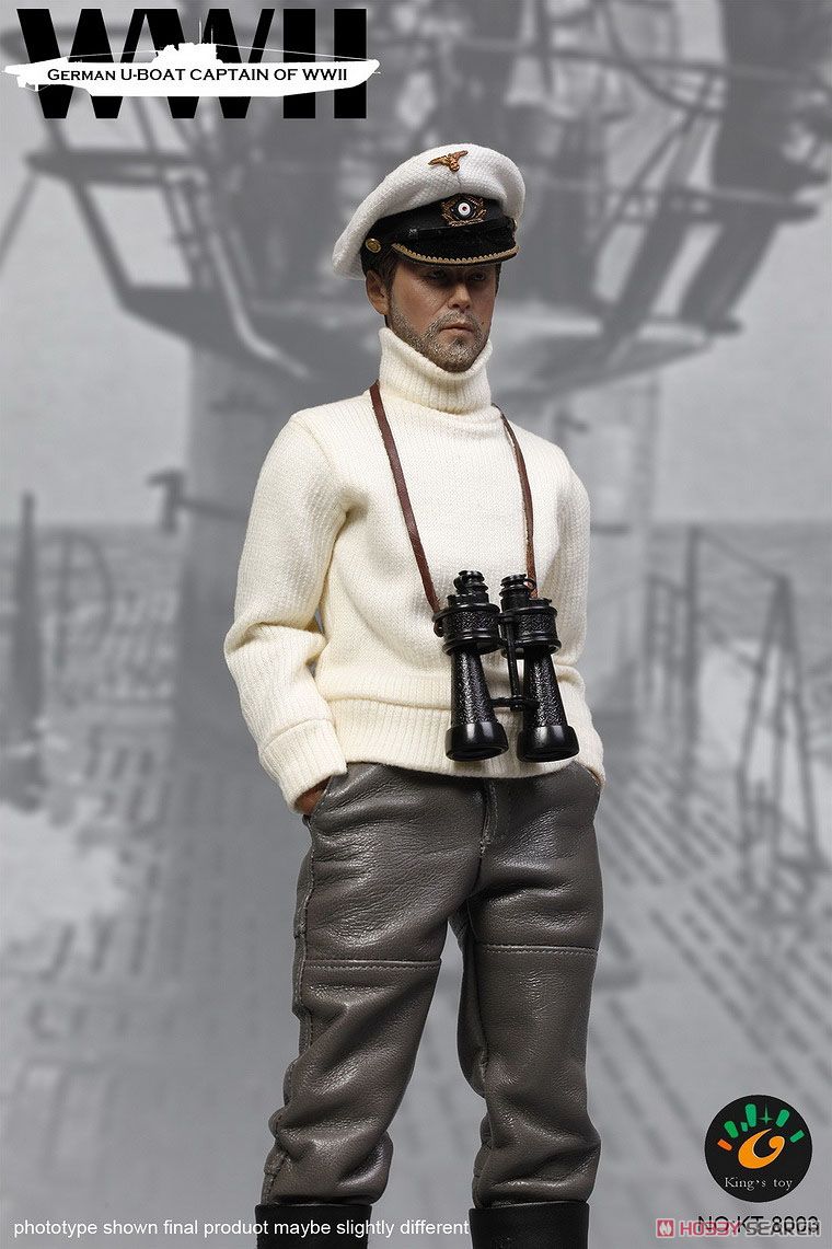 キングストイ 1/6 WWII ジャーマン Uボート キャプテン (ドール) 商品画像18 モーダル