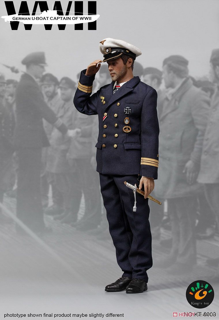 キングストイ 1/6 WWII ジャーマン Uボート キャプテン (ドール) 商品画像2