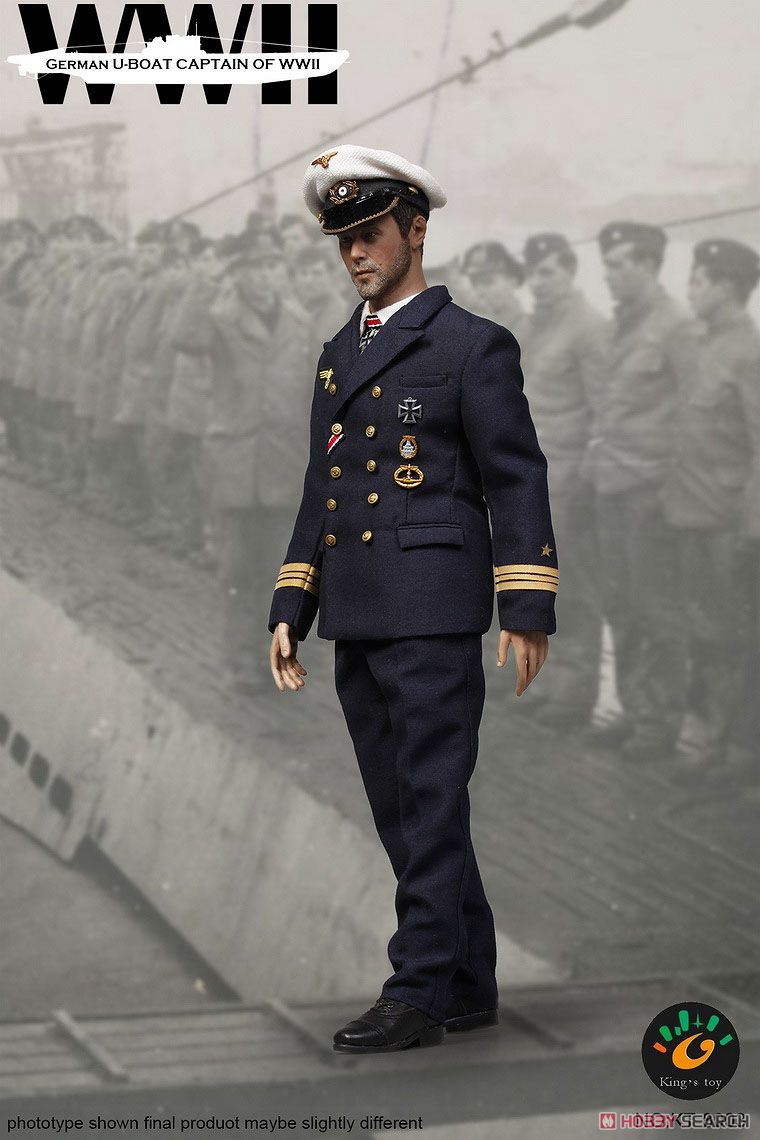 キングストイ 1/6 WWII ジャーマン Uボート キャプテン (ドール) 商品画像3