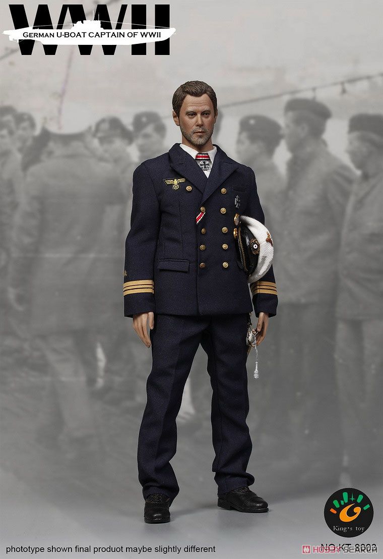 キングストイ 1/6 WWII ジャーマン Uボート キャプテン (ドール) 商品画像4