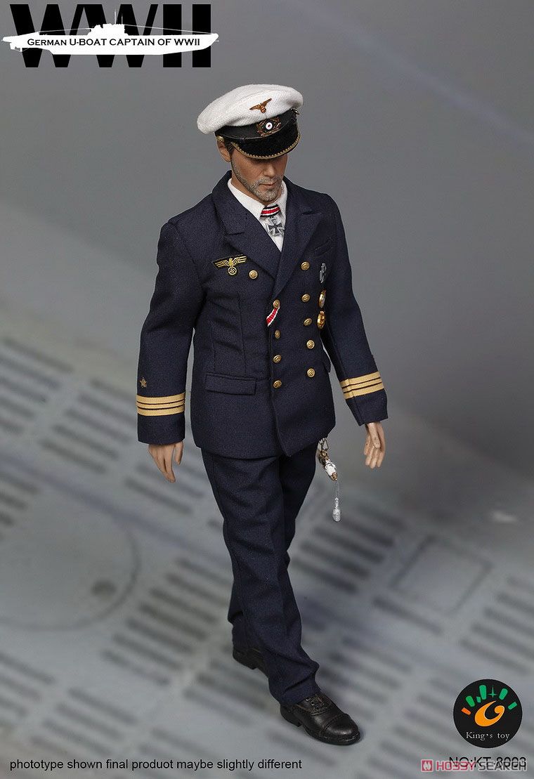 キングストイ 1/6 WWII ジャーマン Uボート キャプテン (ドール) 商品画像5
