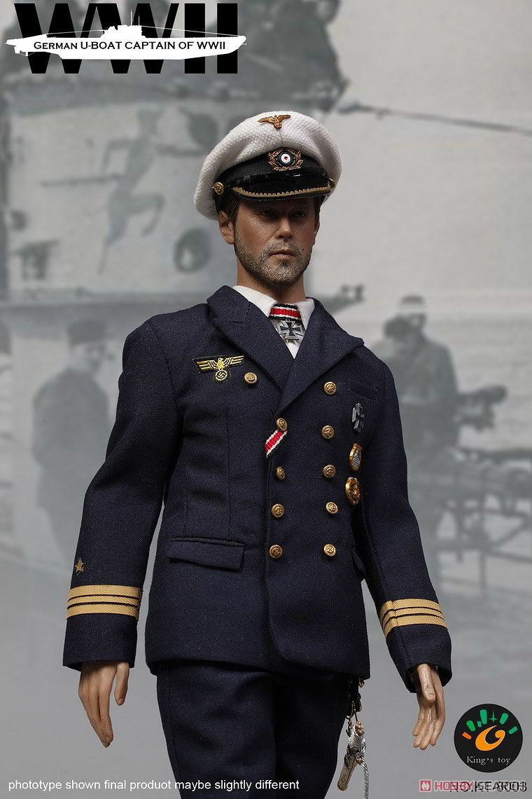 キングストイ 1/6 WWII ジャーマン Uボート キャプテン (ドール) 商品画像7