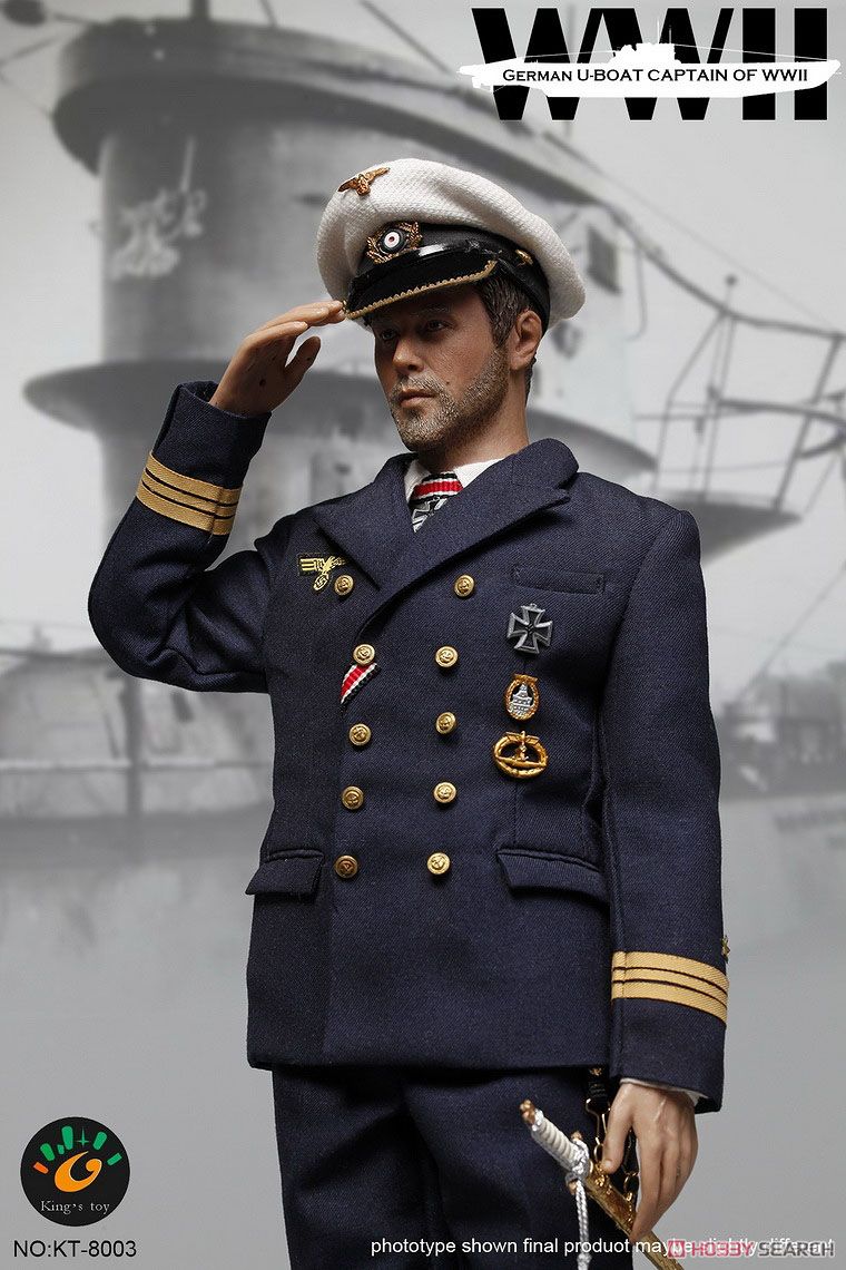 キングストイ 1/6 WWII ジャーマン Uボート キャプテン (ドール) 商品画像8