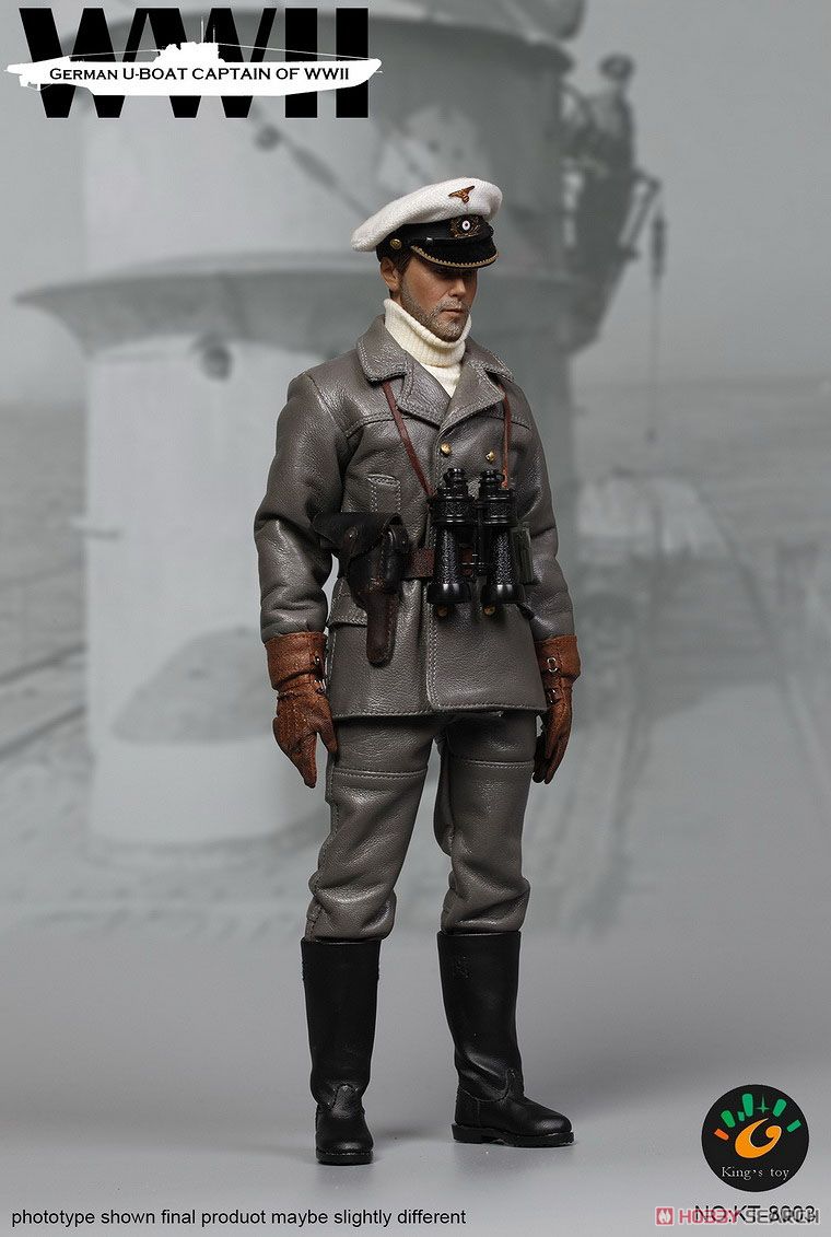 キングストイ 1/6 WWII ジャーマン Uボート キャプテン (ドール) 商品画像9