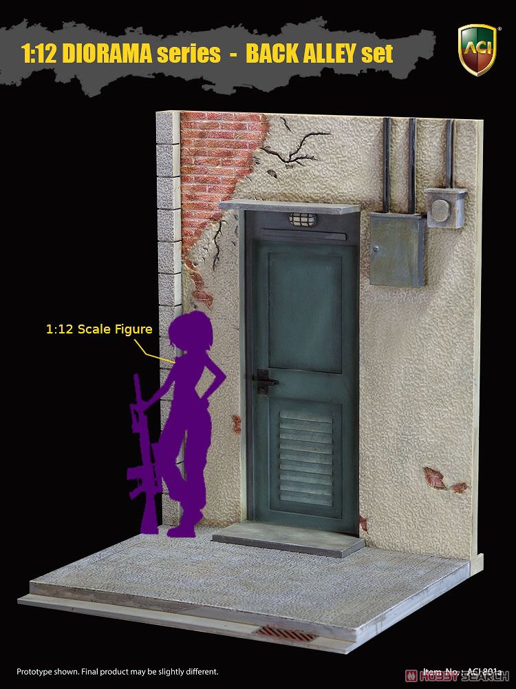 1/12フィギュア用アクセサリー/ バックアレイ エンジンルーム 1/12
