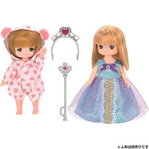 LW-22 Miki-chan Maki-chan Dress Set Princess & Pajamas (Licca-chan)