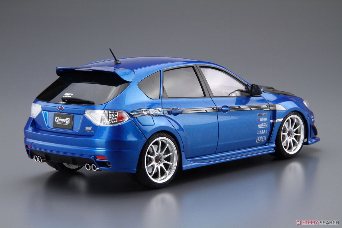 Ings GRB Impreza WRX STI `07 (Subaru) (Model Car) Item picture2