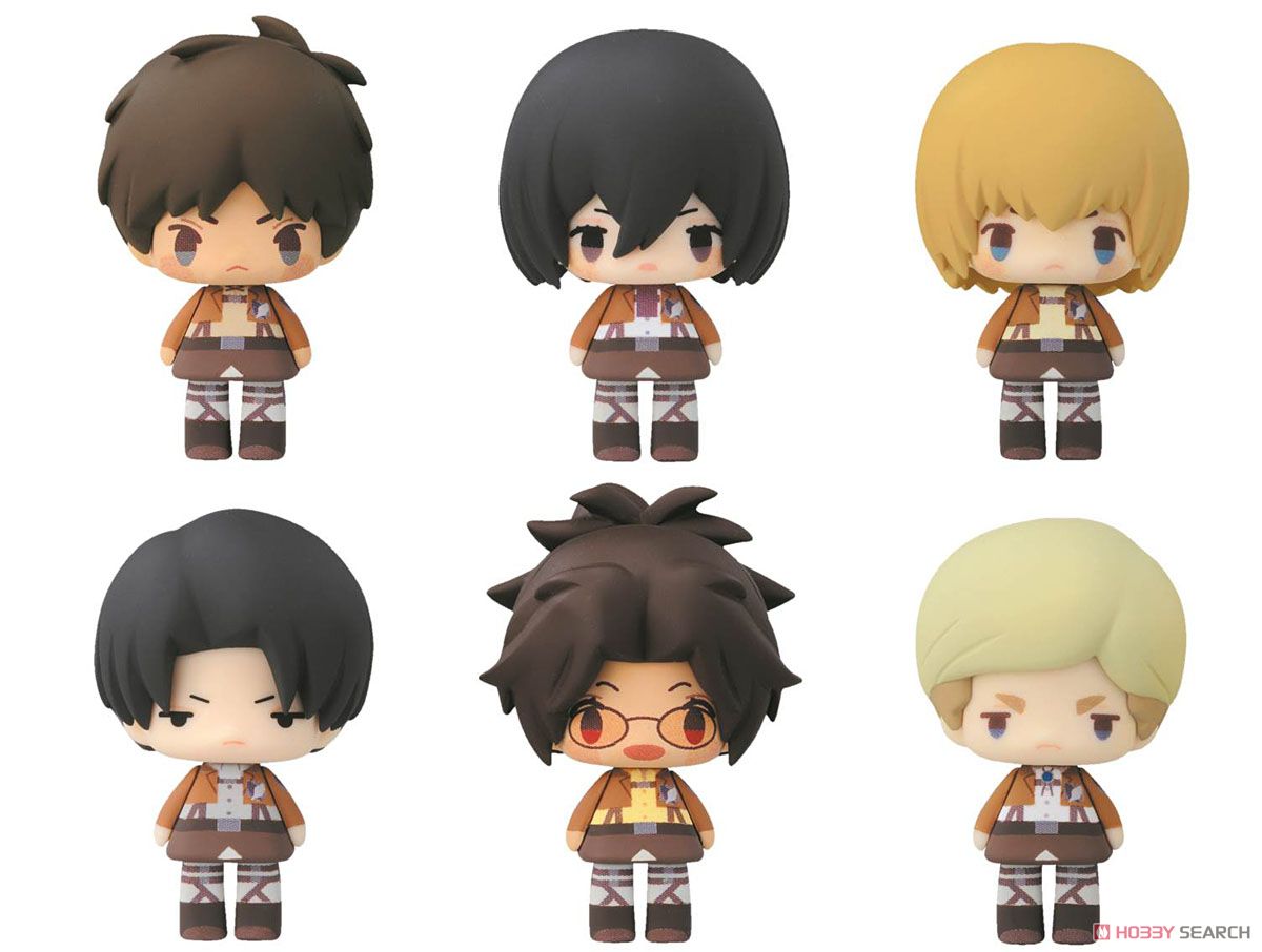 こえだらいず25 進撃の巨人 attack on titan 6個セット フィギュア
