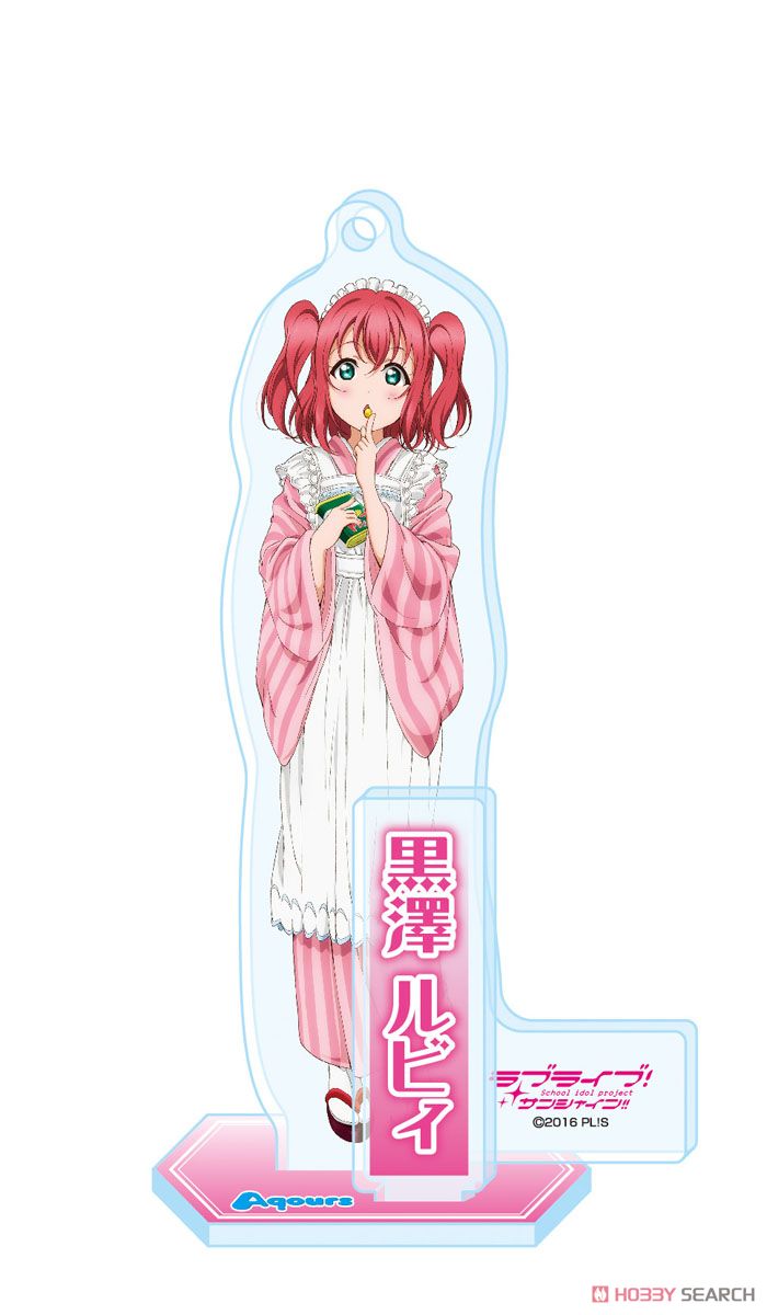 BANDAI - ラブライブサンシャイングッズ 黒澤ルビィ キーホルダー 缶バッチ fit=scale-down,w=1200