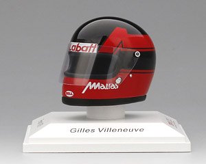 Helmet: Gilles Villeneuve 1978 Scuderia Ferrari (Helmet)