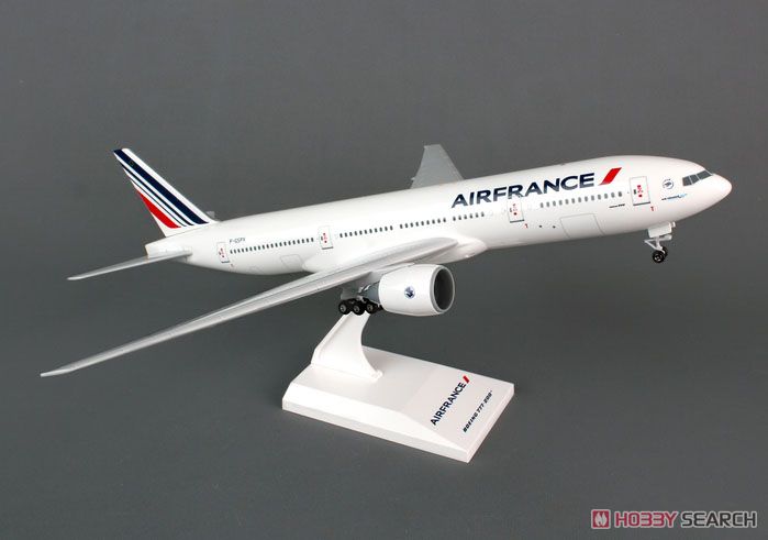 エールフランス航空 B777-200ER 1/200 777-200 エールフランス (ギア付) (完成品飛行機) - ホビー