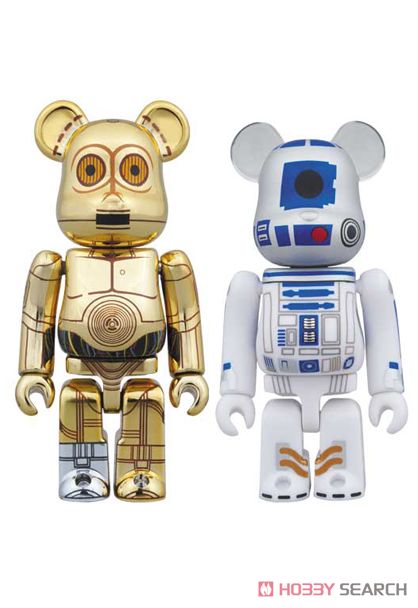 C-3PO(TM) & R2-D2(TM) BE@RBRICK STAR WARS 2PACK (完成品) 商品画像1