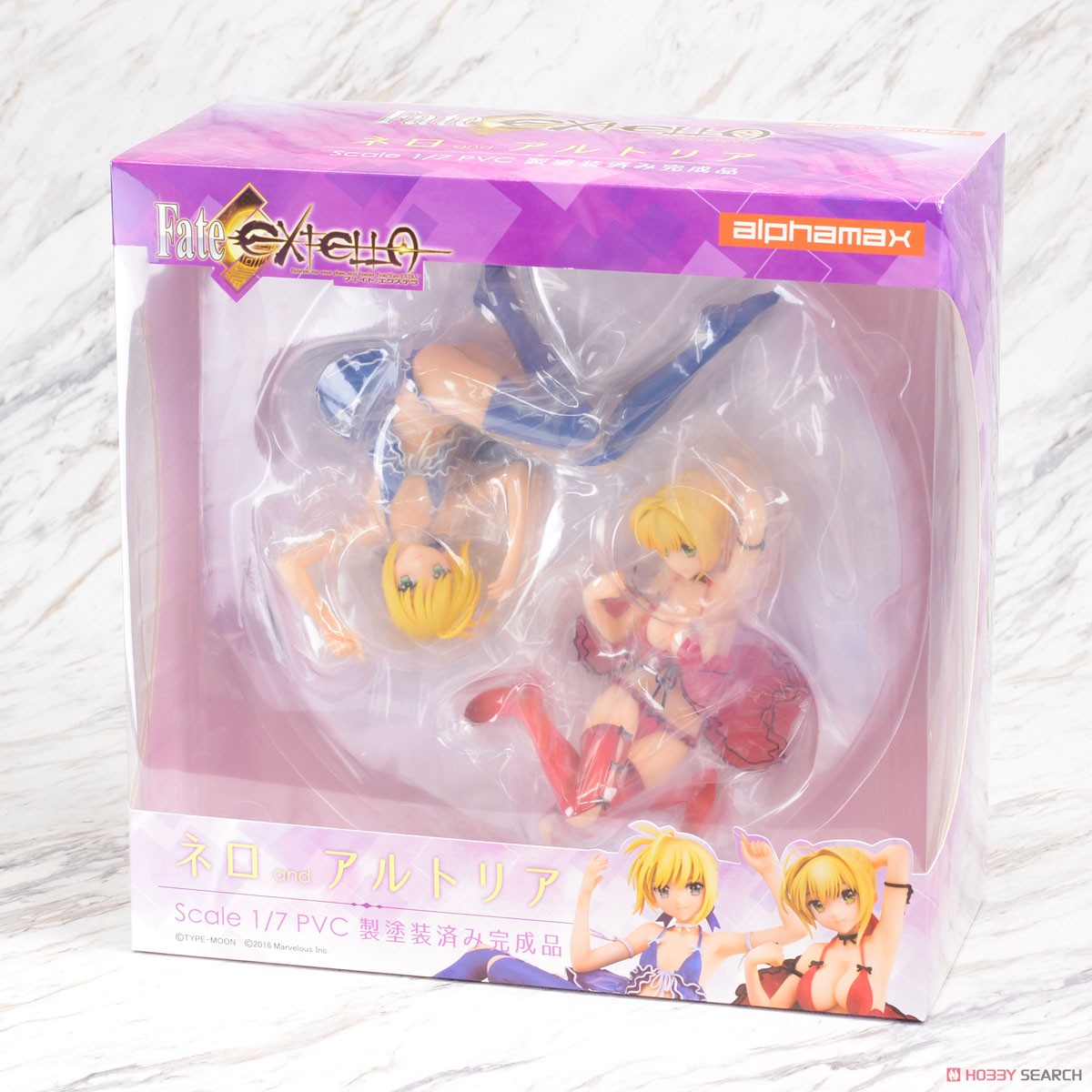 Fate/Extella Nero Claudius & Altria Pendragon (PVC Figure) Package1