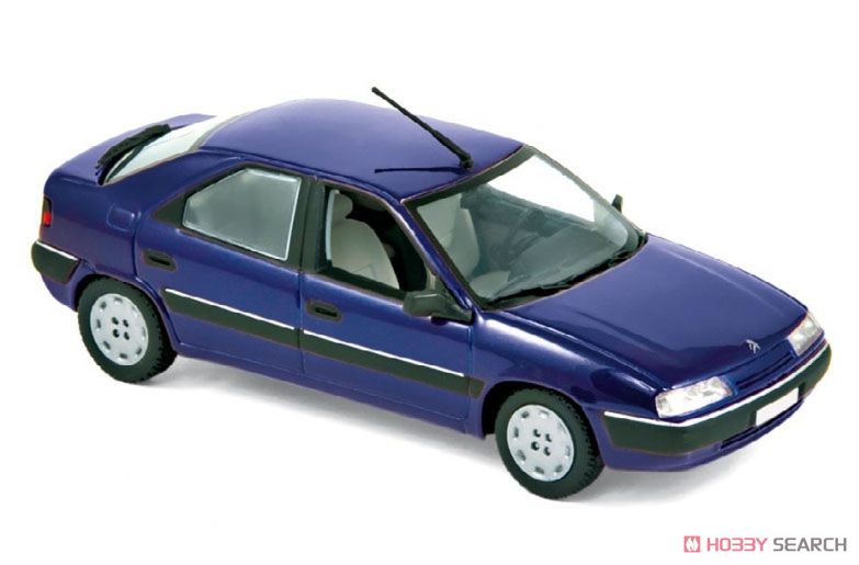 シトロエン エグザンティア 1993 Mauritius ブルー (ミニカー
