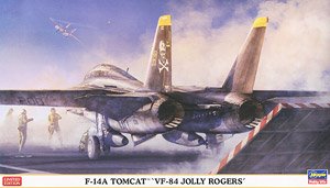 F-14 TOMCAT US NAVY VF-84 JOLLY ROGERS Xopyc T-Shirt 