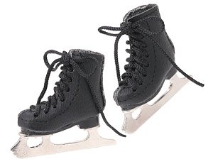 フィギュアスケート靴 (ブラック) (ドール) - ホビーサーチ ドール