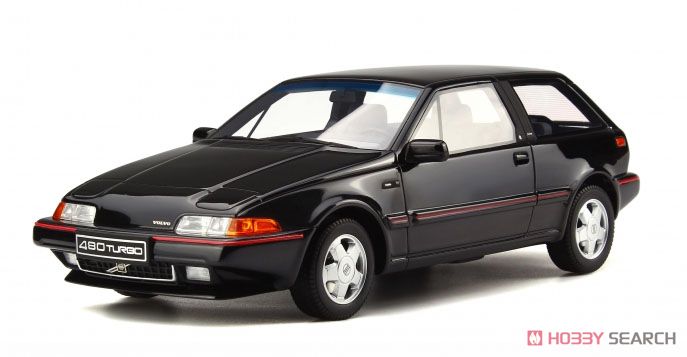 ボルボ 480 ターボ (ブラック) (ミニカー) - ホビーサーチ ミニカー
